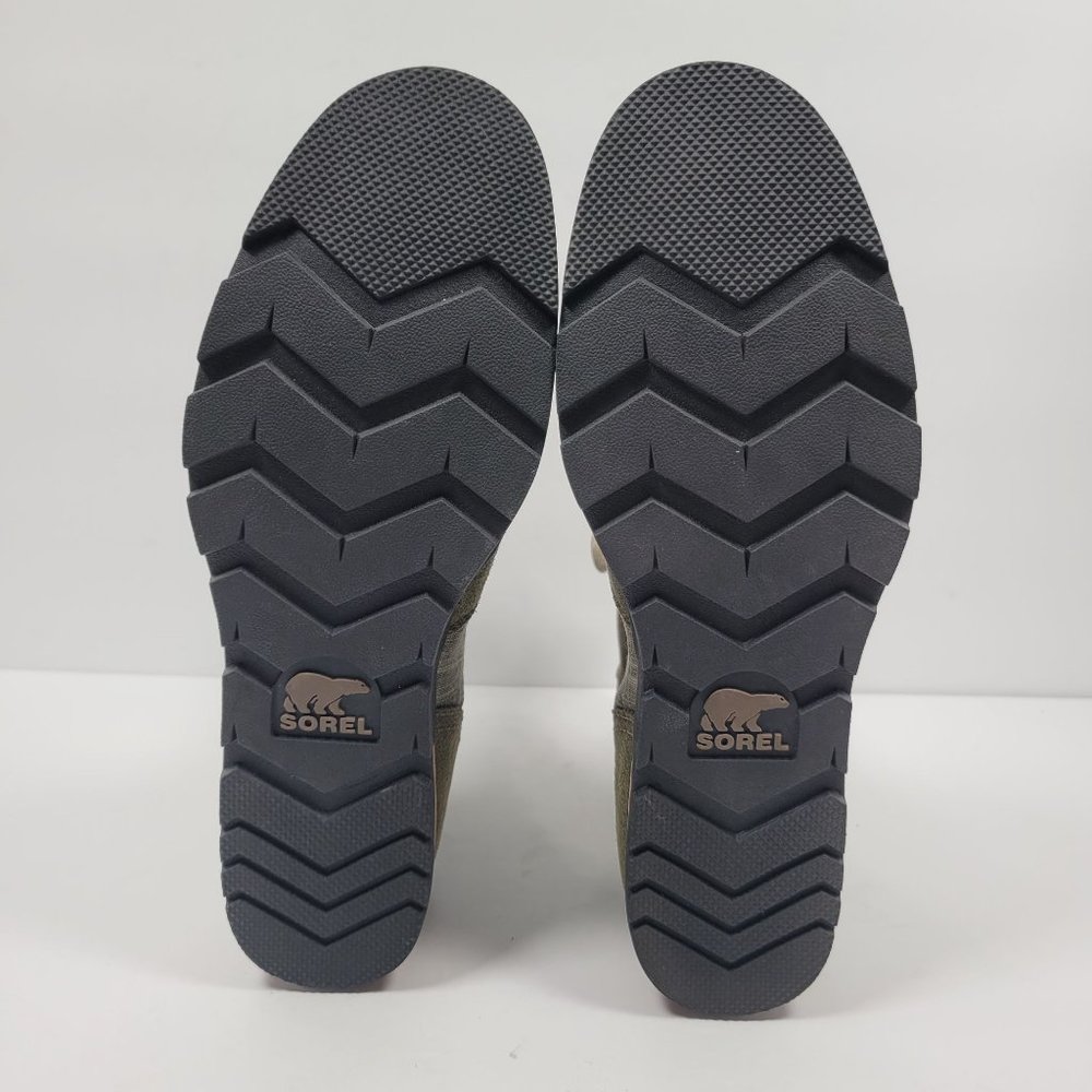 Sorel Major Carly Women's Green Combat Zip Up Boots NL2158-383 US SZ 9 - Picture 8 of 12